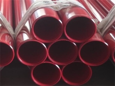 西藏涂塑钢管的冲击试验怎样做？